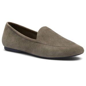 Birdies Vesper Suede Leather Slip On Loafers Flats Sz‎ 9 Moss Green Casual Shoes